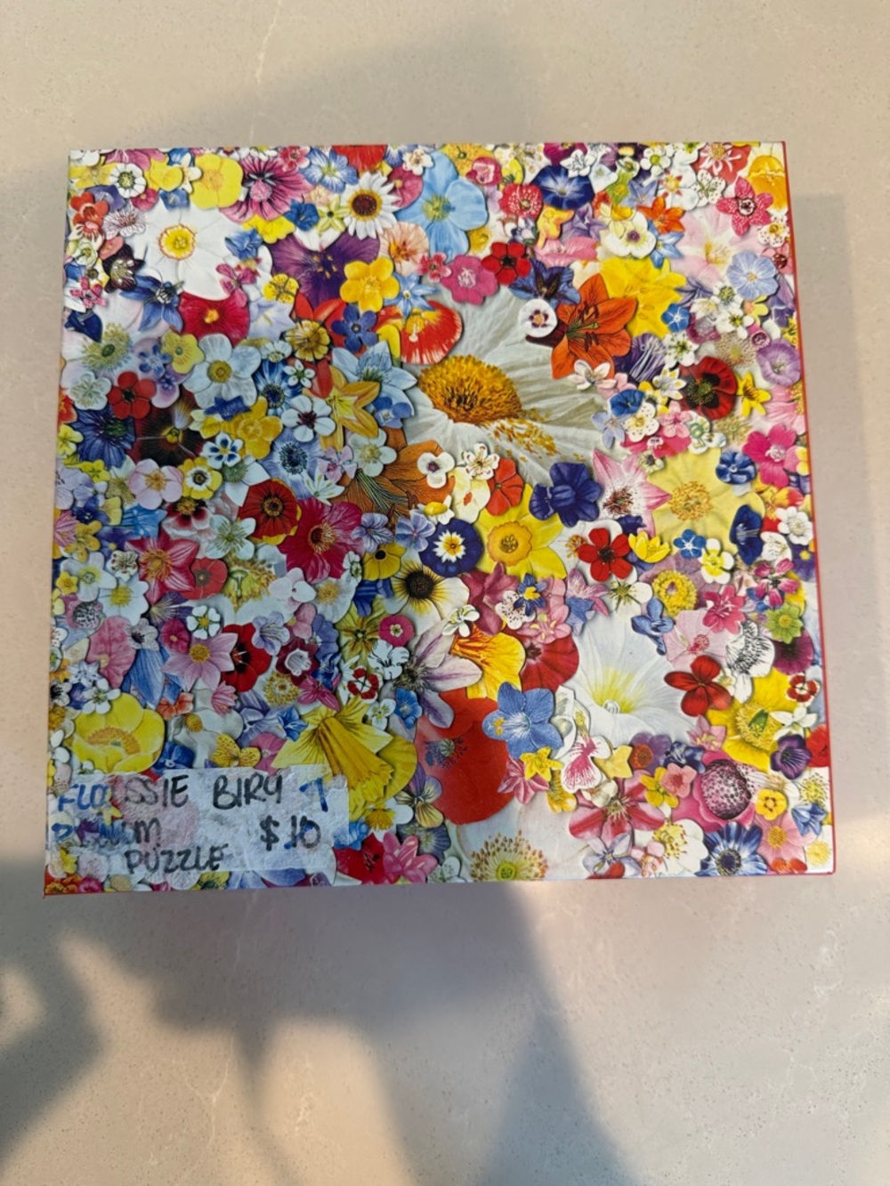 500 Piece Colorful Floral Jigsaw Puzzle - Multicolor